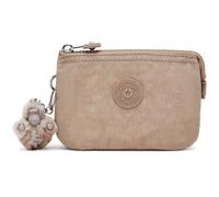 Kipling Creativity S Pochette, Pochette Organisateur Petite Légère avec Fermeture Éclair & Compartiments Multiples, Trousse Compacte pour Accessoires de Voyage Quotidien - Tan Beige