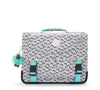 Cartable Fille Kipling Preppy Coquillages 41 Cm - 3 Compartiments - Qualité Premium Bleu / Rose TU