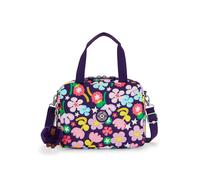 KIPLING Sac à bandoulière 'Miyo' vert / violet foncé / rose clair / blanc, Taille One Size