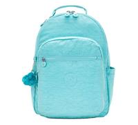 kipling Sac à dos bleu clair pour femme et homme Basic Seoul Backpack Deepest Aqua L 267689