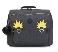 kipling Sac à dos bleu gris pour fille et garçon - Back To School Peppery Iniko Backpack M Marine Navy 88370