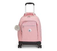 kipling Sac à dos de chariot rose pour fille - Back To School Print Zea Wheeled Backpack L Bridal Rose 209888