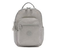 kipling Sac à dos de loisirs gris pour femme et homme - Basic Seoul Backpack S Grey Gris 125657