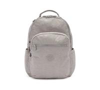 kipling Sac à dos gris pour femme et homme - Basic Seoul Backpack L Grey Gris 123915