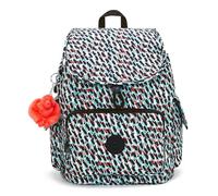 kipling Sac à dos noir bleu clair pour femme Basic Print City Pack Mini Backpack Abstract Print S 268428