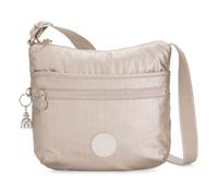 kipling Sac à épaule bandoulière beige pour femme - Basic Plus Eyes Wide Open Arto Shoulderbag Metallic Glow 91908