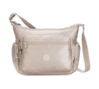 kipling Sac à épaule bandoulière beige pour femme - Basic Plus Gabbie Metallic Glow 91710