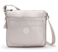 kipling Sac à épaule bandoulière beige pour femme - Basic Plus Sebastian Crossbody Metallic Glow 232535