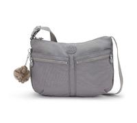 kipling Sac à épaule bandoulière gris pour femme - Basic Eyes Wide Open Izellah Medium Shoulderbag Inviting Grey 319237