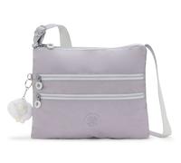 kipling Sac à épaule bandoulière lilas blanc pour femme - Basic Eyes Wide Open Alvar Medium Shoulderbag Tender Grey 255314