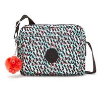 Kipling ABANU M Sac à bandoulière de taille moyenne, Abstract Print (Blanc)