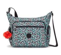 kipling Sac à épaule bandoulière noir bleu clair pour femme Basic Print Gabbie Shoulderbag Abstract Print M 268437