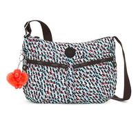 kipling Sac à épaule bandoulière noir bleu clair pour femme Basic Print Izellah Crossbody Abstract Print M 268427