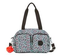 kipling Sac à épaule bandoulière noir rouge pour femme Basic PRT Cool Defea Medium Shoulderbag Abstract Print 267691