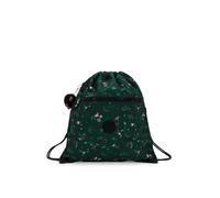 KIPLING Sacs à cordon 'Supertaboo' émeraude / vert foncé / rouge / blanc, Taille One Size