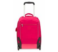 kipling Sari Wheeled Backpack True Pink