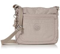Kipling Sebastian, Sac à bandoulière Femme, Gris Gris, 9" L x 8.5" H x 1.75" D