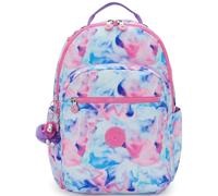 Kipling Seoul Grand Sac à Dos, Aqua Life (Bleu)