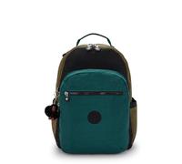 Kipling Seoul Grand Sac à Dos, Black Khaki BL (Noir)