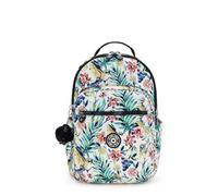 Kipling Seoul Grand Sac à Dos, Cocktail Floral (Orange)