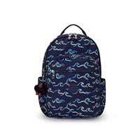 Kipling Seoul Grand Sac à Dos, Fun Ocean Prt, Taille Unique