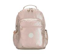 Kipling SEOUL Grand sac à dos, Metallic Glow (Argent)