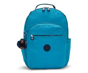 Kipling SEOUL, Grand Sac à Dos Multifonction Avec Protection Pour Ordinateur 15", 44 cm, 27 L, 0.65 kg, Vert Frais