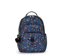 Kipling SEOUL Grand sac à dos, Signature Emb, Gaming Grey