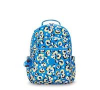 Kipling SEOUL Grand sac à dos, Signature Emb, Leopard Floral