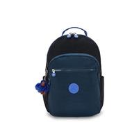 Kipling Seoul Grand Sac à Dos, True Block (Bleu)
