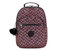 Kipling Seoul S, Petit Sac à Dos (avec Protection pour Ordinateur Portable), 16 x 80 x 38 cm, Dancing Bouquet (Multi)