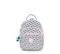Kipling SEOUL S Petit sac à dos, Geo Shell (Blue)