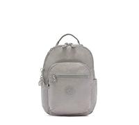 Kipling Seoul S Sac à Dos, Gris Gris 254, 10" L x 13.75" H 4.5" D Femme