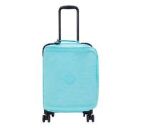 Kipling SPONTANEOUS S Bagage à roulettes de petite taille, taille cabine, bagage à main, Deepest Aqua (Bleu)