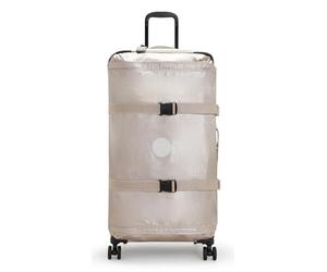 Kipling SPONTANEOUS L Grand bagage à roulettes, vertical, Metallic Glow (Argent)