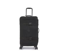 Kipling SPONTANEOUS M Bagage à roulettes de taille moyenne, Upright, Black Noir (Noir)