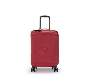 Kipling Spontaneous S Bagage à roulettes de Petite Taille, Taille Cabine, Bagage à Main, Funky Red