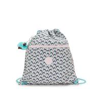 Kipling SUPERTABOO Medium Sac à dos, Geo Shell (Blue)
