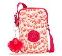 Kipling TALLY Sac pour téléphone, Latin Cheetah (Red)