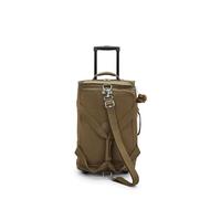 Kipling Teagan US Petit Sac de Voyage à roulettes, Carry on, Smooth Khaki (Khaki)