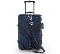 Kipling Teagan US - Sac de voyage cabine 54 cm 2 roulettes bleu, trolley et 2 compartiments