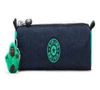 kipling Trousse à crayons bleu foncé vert pour femme et homme - Back To School Freedom Medium Pencase Blue Green Bl 255330