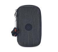 kipling Trousse à crayons bleu pour fille et garçon - Back To School 50 Pens Pencase M Marine Navy 135205