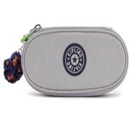 kipling Trousse à crayons gris pour fille et garçon - Back To School Duobox Pencase M Playful Grey 135203