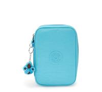 Kipling Trousse imprimée de 100 stylos pour femmes, organisez des accessoires, des fournitures artistiques, du maquillage, un organisateur de voyage, Funky Turq BL, 8.25''L x 6''H x 2''D