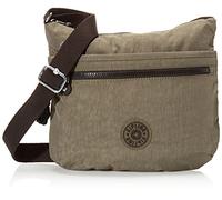Kipling womens WomenÂ’s Arto Bag, Lightweight Everyday Purse, Casual Nylon Shoulder Crossbody Bag, Green Moss, 11.25 L X 10.25 H X 1.5 D US