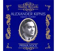 Kipnis, Alexander - Opera & Lieder Recordings by Kipnis, Alexander (1997) Audio CD