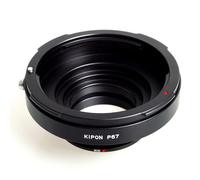 Kipon Adaptateur compatible avec Pentax 67 sur compatible avec Nikon F - 99 x 99 x 99 mm - Bague adaptation Mise au point manuel, Manipulation simple, Pièce raccordement d'objectif