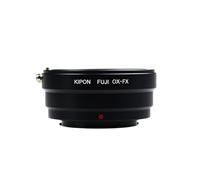 Kipon Adaptateur d'objectif pour Fuji OX vers Monture Fuji X avec Raccord à baïonnette, Réglage manuel du diaphragme & Mise au point, accessoire pratique pour appareil photo