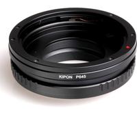 Kipon Adaptateur pour Pentax 645 objectifs et pour Nikon F - Bague adaptation Mise au point manuelle, Manipulation simple, Pièce raccordement d'objectif